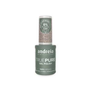 Andreia True Pure Verniz Gel 10,5ml T04 Glitter Prateado