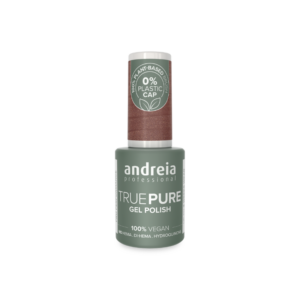 Andreia True Pure Verniz Gel 10,5ml T32 Castanho com Brilho Dourado