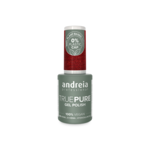 Andreia True Pure Verniz Gel 10,5ml T39 Glitter Vermelho