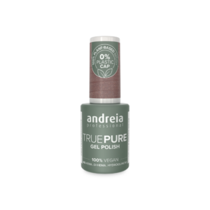 Andreia True Pure Verniz Gel 10,5ml T42 Taupe com Brilho dourado