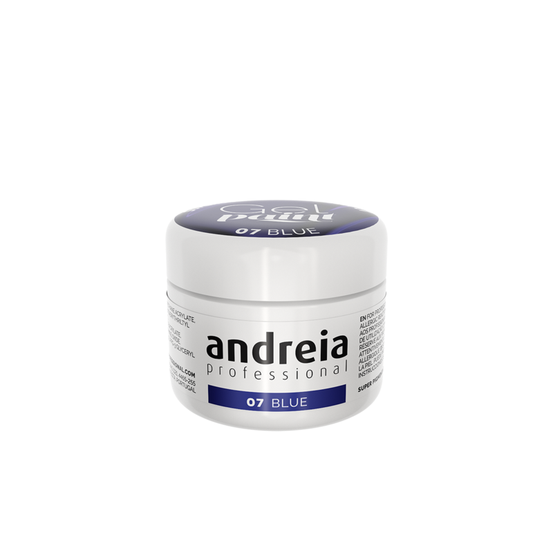 Andreia Gel Paint 07 Azul 4ml