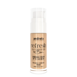 Andreia Refresh Silk Foundation By Bru 01 Creme 30ml