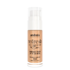 Andreia Refresh Silk Foundation By Bru 02 Porcelana 30ml