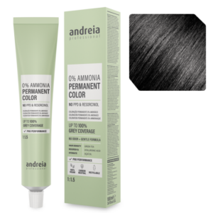Andreia Coloração Permanente 0% Amoníaco 2.0 Preto Natural 100ml