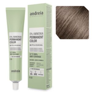 Andreia Coloração Permanente 0% Amoníaco 6.0 Louro Escuro Natural 100ml