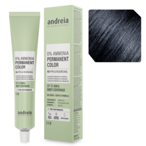 Andreia Coloração Permanente 0% Amoníaco 2.10 Preto Azul 100ml