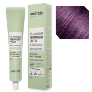 Andreia Coloração Permanente 0% Amoníaco 6.22 Louro Escuro Violeta 100ml