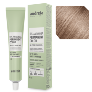 Andreia Coloração Permanente 0% Amoníaco 8.32 Louro Iridescente Dourado 100ml