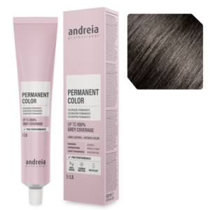 Andreia Coloração Permanente 44.0 Castanho Médio Intenso Natural 100ml