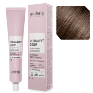 Andreia Coloração Permanente 4.03 Castanho Médio Natural Quente 100ml