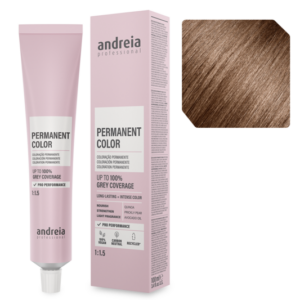 Andreia Coloração Permanente 6.03 Louro Escuro Natural Quente 100ml