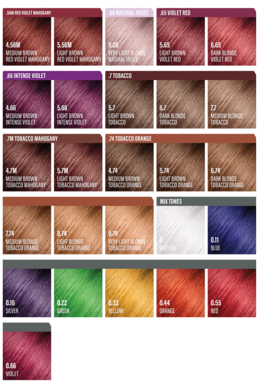 Andreia Coloração Permanente 6.03 Louro Escuro Natural Quente 100ml - Image 4