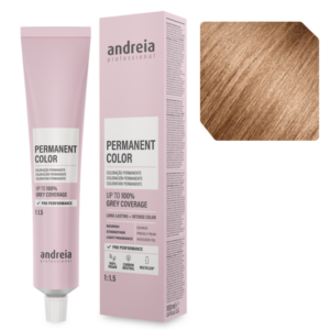 Andreia Coloração Permanente 8.03 Louro Claro Natural Quente 100ml