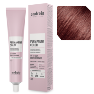 Andreia Coloração Permanente 5.7M Castanho Claro Tabaco Marrom 100ml