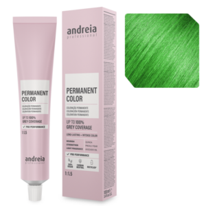Andreia Coloração Permanente 0.22 Verde 100ml