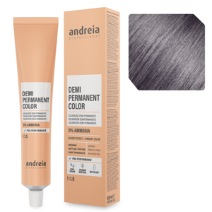 Andreia Coloração Demi Permanente 7.A Louro Médio Cinza 100ml