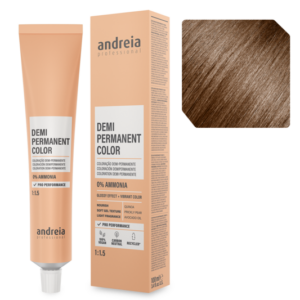 Andreia Coloração Demi Permanente 6.32 Louro Escuro Quente Beige 100ml