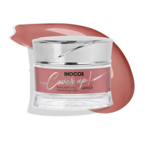 Gel Construção Inocos Cover Up Avelã Média Viscosidade 50G