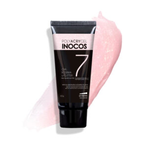 Polyacrygel Inocos Bisnaga Chá Rosinha Glitter 60G