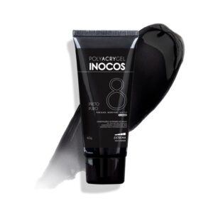 Polyacrygel Inocos Bisnaga 8 Preto Puro 60G