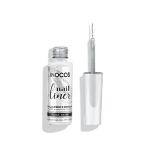 Nail Liner Inocos Prata 8ml
