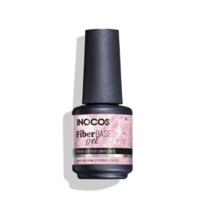 Fiber Base Inocos C/ Vitamina Rosa Leitoso Cintilante 15ml