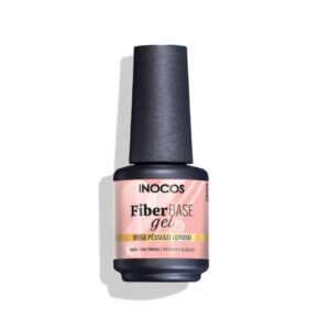 Verniz Gel Fiber Base Cover Rosa Pessego Leitoso 15ml