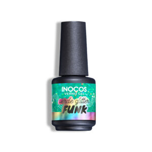 VERNIZ GEL FESTIVAL VERAO VERDE GLITTER FUNK 15ML