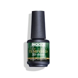 Verniz Gel Inocos Top Coat Tempered 3D Shine 15ml