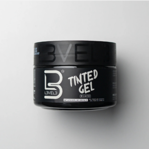 Gel Preto de Fixação Forte 250ml L3VEL 3