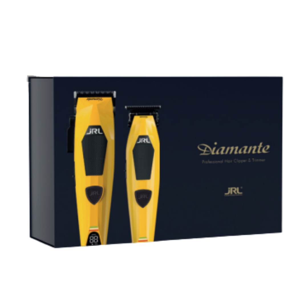 Diamante Clipper And Trimmer Kit Yellow JRL - Image 2