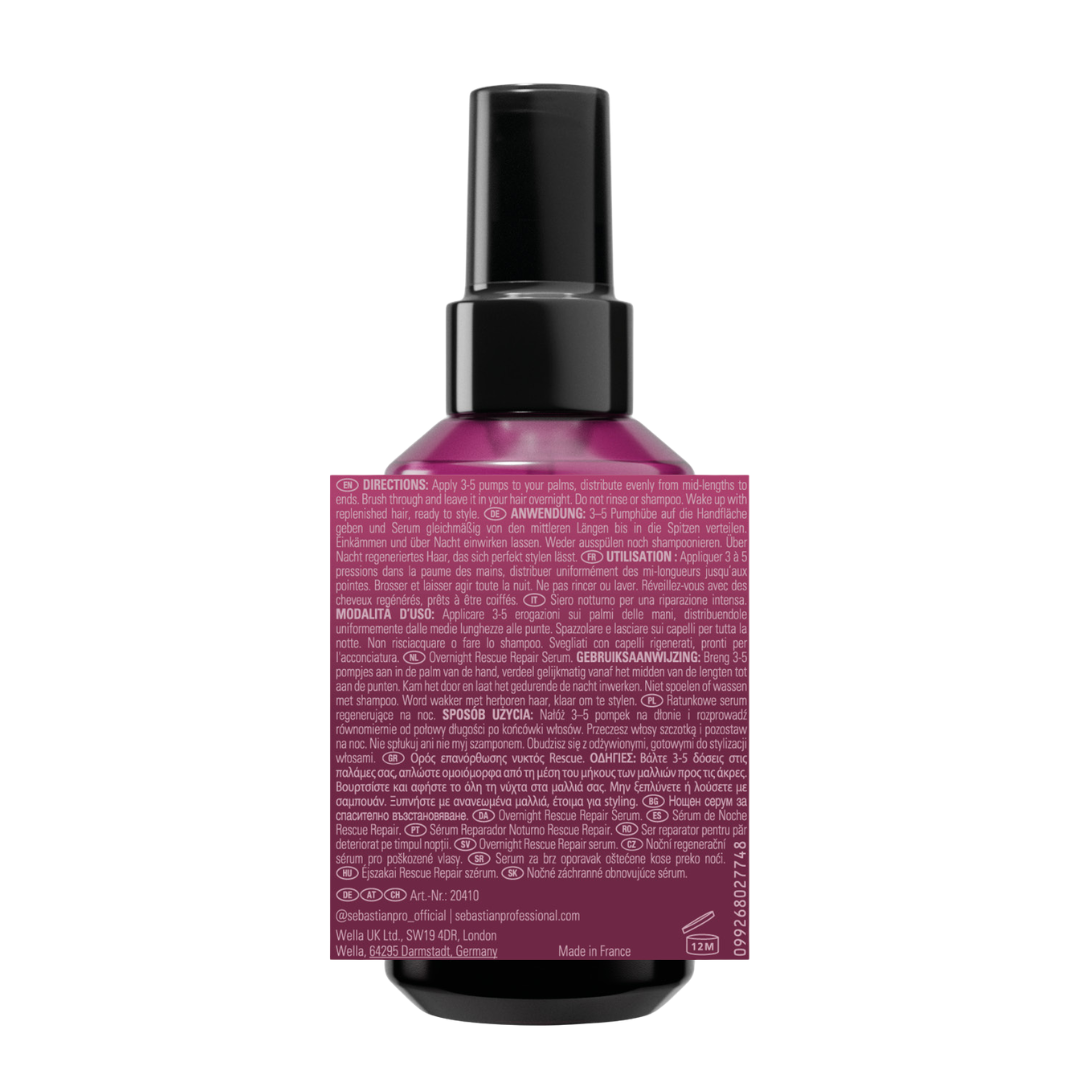 Sebastian Professional Penetraitt Overnight Repair Serum 100ml - Image 2