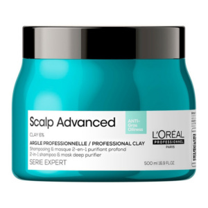 L´Oréal Scalp Advanced Shampoo e Máscara Argila Purificante 2 em 1 500ml