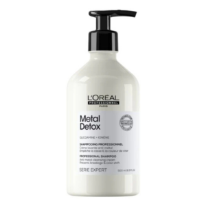 LOréal Metal Detox Shampoo para Cabelo Danificado 500ml