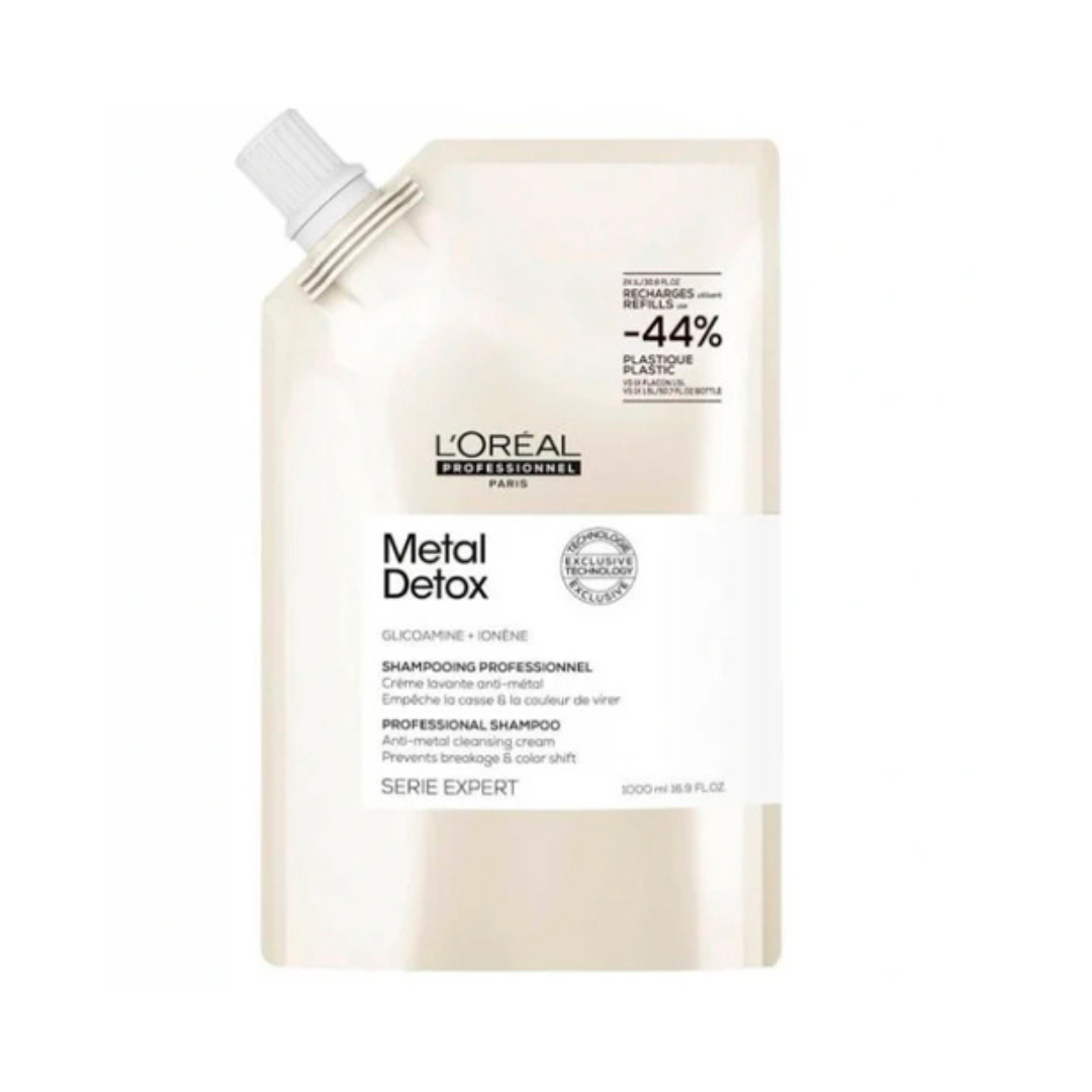 L`Oréal Metal Detox Shampoo Refil 1000ML