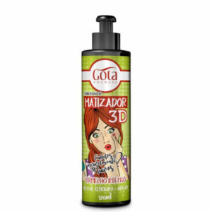 Gota Dourada Condicionador Matizador 3D - Vermelho Intenso 120ml
