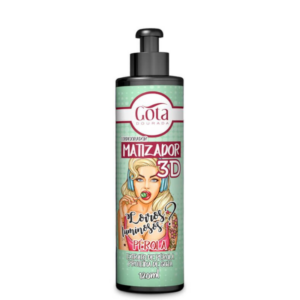 Gota Dourada Condicionador Matizador 3D - Pérola 120ml