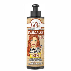 Gota Dourada Condicionador Matizador 3D - Cobre 120ml