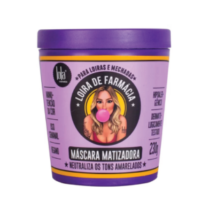 Máscara Matizadora Loira de Farmácia Lola 230g