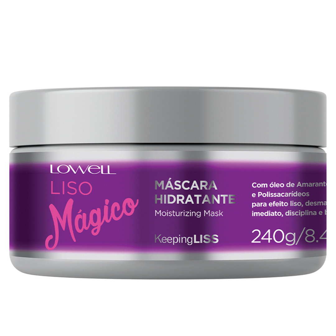 Lowell Liso Mágico Máscara Hidratante 240g