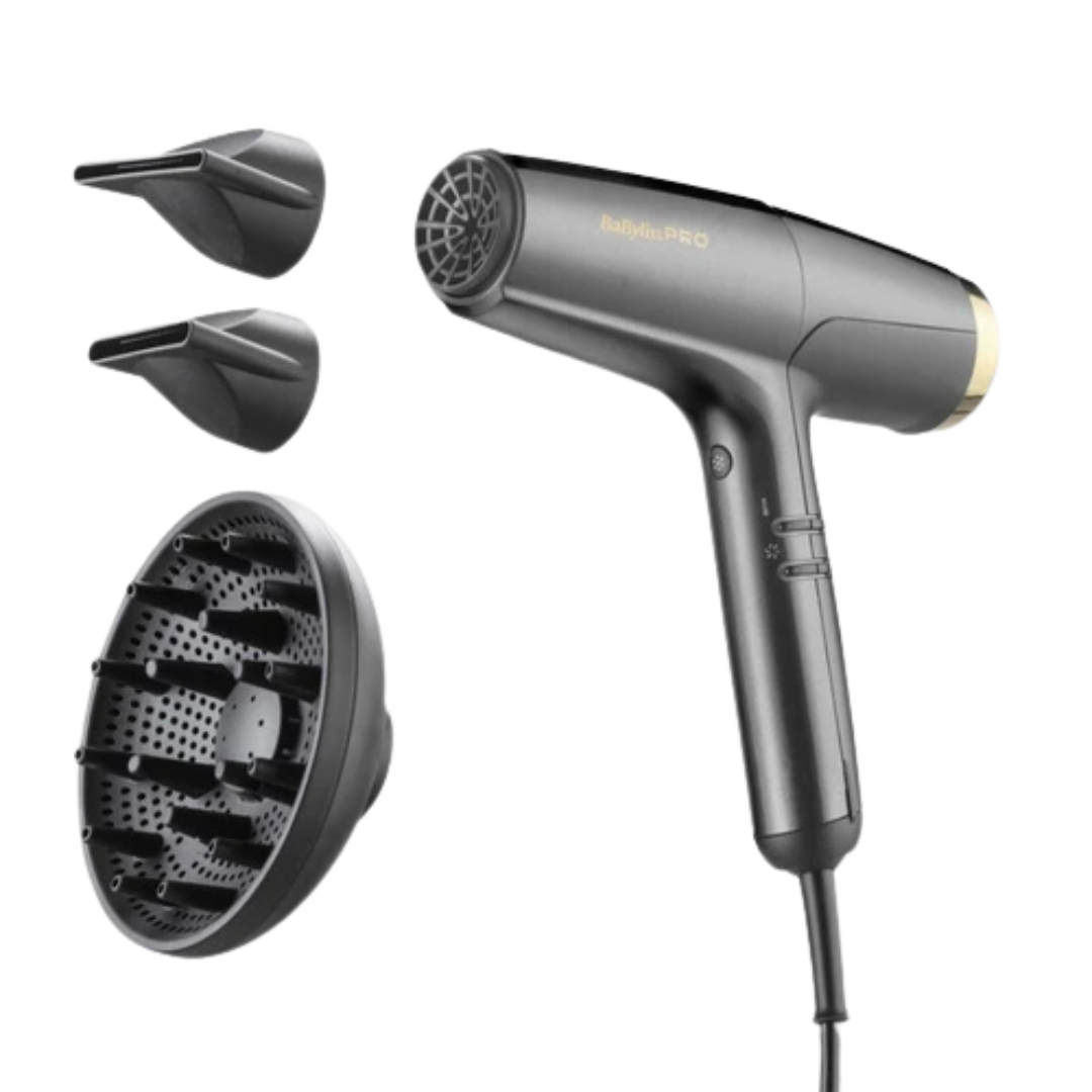 Babyliss Pro Falco Secador De Cabelo Profissional Dourado