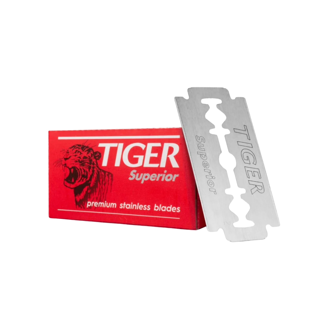 Lâminas Tiger Superior 20x5 Unidades (100 Lâminas)