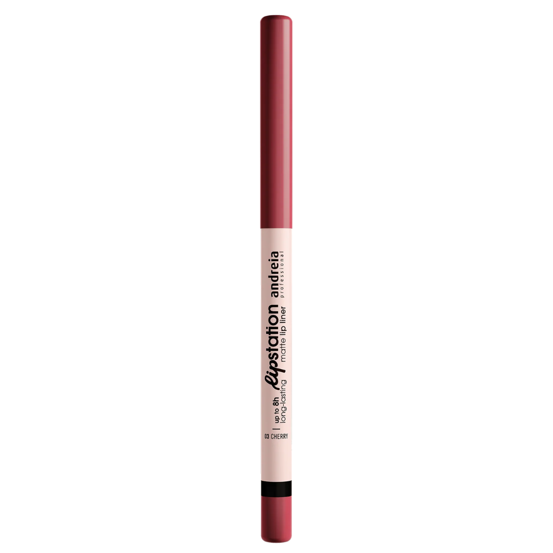 Andreia Lip Station Matte Lip Liner Lápis De Lábios Mate 03 Cherry