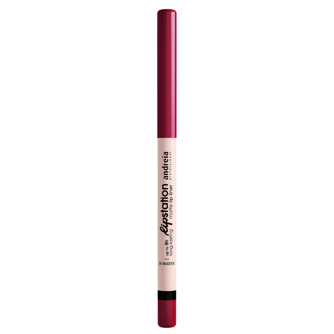 Andreia Lip Station Matte Lip Liner Lápis De Lábios Mate 04 Magenta