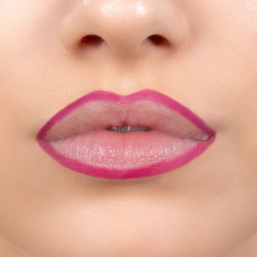 Andreia Lip Station Matte Lip Liner Lápis De Lábios Mate 04 Magenta - Image 3
