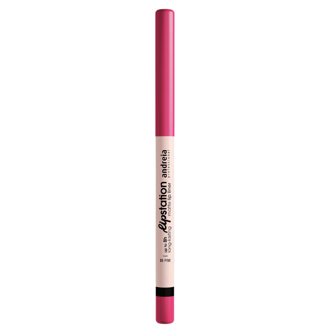 Andreia Lip Station Matte Lip Liner Lápis De Lábios Mate 05 Pink