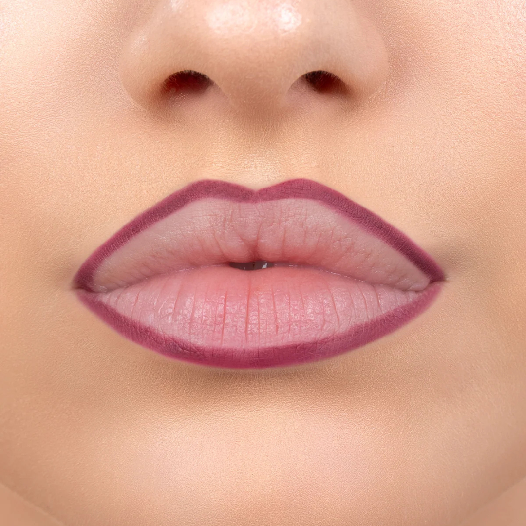 Andreia Lip Station Matte Lip Liner Lápis De Lábios Mate 06 Burgundy - Image 3